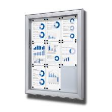 Outdoor Lockable Showcase Extra Deep