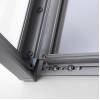Indoor Lockable Showcase With Safety Corners SCO - 4
