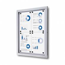 Indoor Lockable Showcase With Safety Corners SCO