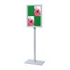 Freestanding Indoor Lockable Noticeboard - 2