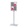 Freestanding Indoor Lockable Noticeboard - 3