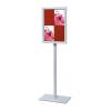 Freestanding Indoor Lockable Noticeboard - 4