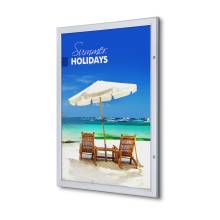 Lockable Poster Case Economy A1