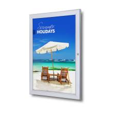 Lockable Poster Case Economy A2