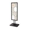 Menu Frame Stand Black 8 x A4 Single-Sided - 0