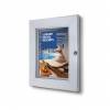 Lockable Poster Case With Galvanised Backwall - 6