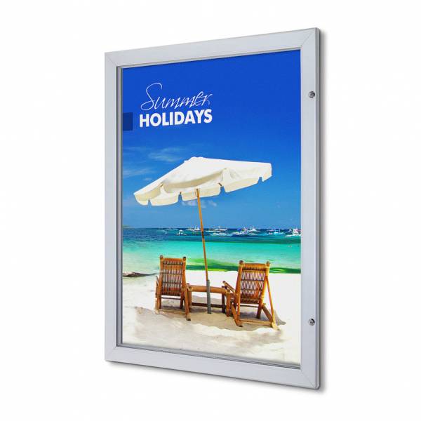 Lockable Poster Case With Metal Backwall And Writable Surface 76,2 x 101,6 cm (30" x 40")