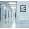 Indoor Lockable Showcase 8 x A4 Anthracite - 49