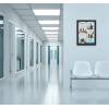 Indoor Lockable Showcase 8 x A4 Anthracite - 50