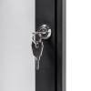 Indoor Lockable Showcase 8 x A4 Anthracite - 38