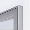 Indoor Lockable Showcase 8 x A4 Anthracite - 34