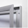 Indoor Lockable Showcase 8 x A4 Anthracite - 40