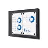Indoor Lockable Showcase 8 x A4 Anthracite - 6