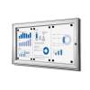 Indoor Lockable Showcase 8 x A4 Anthracite - 12