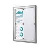 Indoor Lockable Showcase 8 x A4 Anthracite - 13