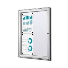 Indoor Lockable Showcase 4 x A4 B1 Fire Rated