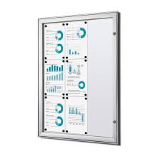 Indoor Lockable Showcase 9 x A4 B1 Fire Rated