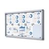 Indoor Lockable Showcase With Sliding Doors 10 x A4 - 2
