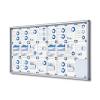 Indoor Lockable Showcase With Sliding Doors 10 x A4 - 7
