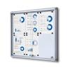 Indoor Lockable Showcase With Sliding Doors 10 x A4 - 1