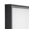 Indoor Lockable Showcase With Sliding Doors Slim 18 x A4 Anthracite - 20