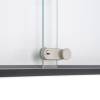 Indoor Lockable Showcase With Sliding Doors Slim 18 x A4 Anthracite - 22