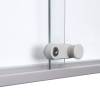 Indoor Lockable Showcase With Sliding Doors Slim With Safety Corners 10 x A4 - 11