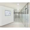 Indoor Lockable Showcase With Sliding Doors Slim With Safety Corners 10 x A4 - 16