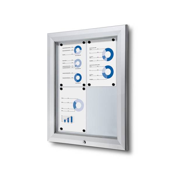 Outdoor Lockable Showcase 4 x A4
