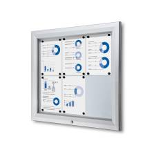 Outdoor Lockable Showcase 6 x A4
