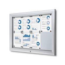 Outdoor Lockable Showcase 8 x A4