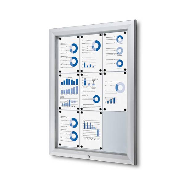 Outdoor Lockable Showcase 9 x A4
