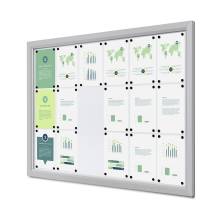 Outdoor Lockable Showcase Slim 18 x A4