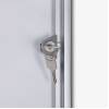 Indoor Lockable Showcase Economy 6 x A4  B1 Fire Rated - 30