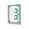 Indoor Lockable Showcase Economy 6 x A4  B1 Fire Rated - 5