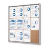 Cork Indoor Lockable Showcase Economy SCXS - 2