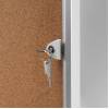 Cork Indoor Lockable Showcase Economy SCXS - 7
