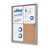Cork Indoor Lockable Showcase Economy SCXS - 1