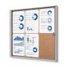 Cork Indoor Lockable Showcase Economy SCXS - 0