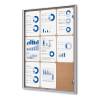 Cork Indoor Lockable Showcase Economy SCXS - 4