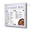Outdoor Menu Case With Logo Panel 2 x A4 Portrait - 7