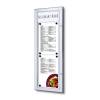 Outdoor Menu Case With Logo Panel 2 x A4 Portrait - 9
