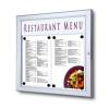 Outdoor Menu Case With Logo Panel 2 x A4 Portrait - 10