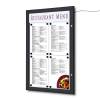 Outdoor Menu Case With Logo Panel 2 x A4 Portrait - 11