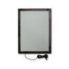 Black Outdoor Menu 2 x A4 LED - 13