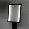 Black Freestanding Menu Pole / LED - 9