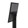 Black Freestanding Menu Pole / LED - 5