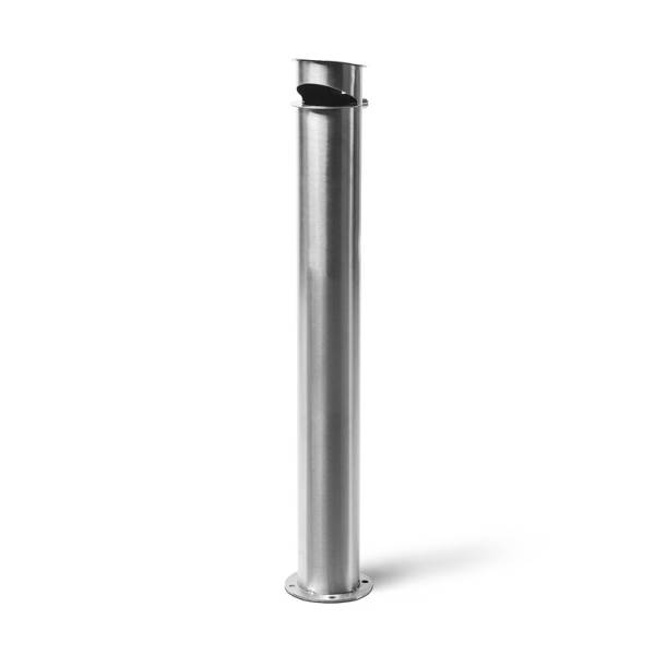 Cylindrical Ashtray Post Satin