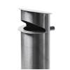 Cylindrical Ashtray Post Satin - 1