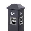 Freestanding Ashtray Black - 1
